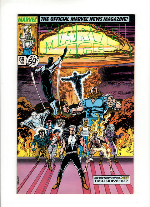 Marvel Age #59 (1988) Marvel Comics 1988