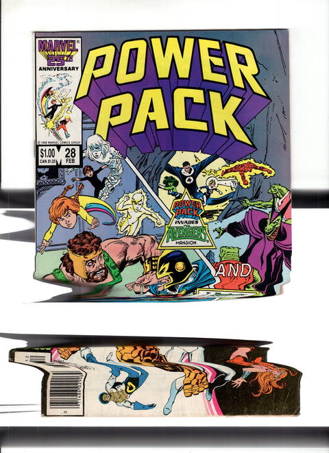 Power Pack, Vol. 1 #28 (1987) Marvel Comics 1987