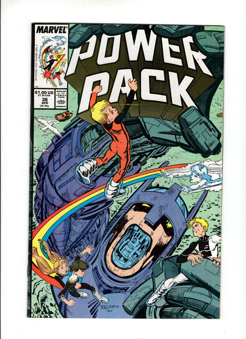 Power Pack, Vol. 1 #36 (1988) Marvel Comics 1988