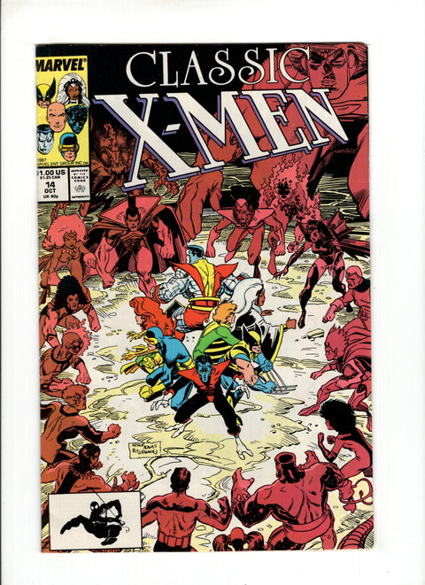 X-Men Classic #14A (1987) Marvel Comics 1987