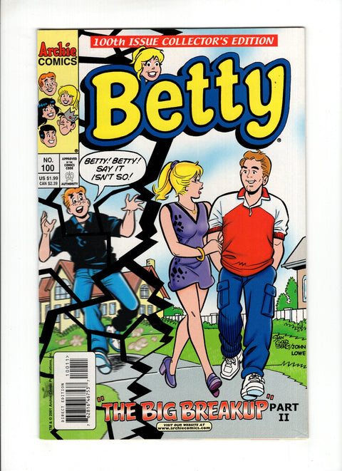 Betty #100B (2001) Newsstand Archie Comic Publications 2001