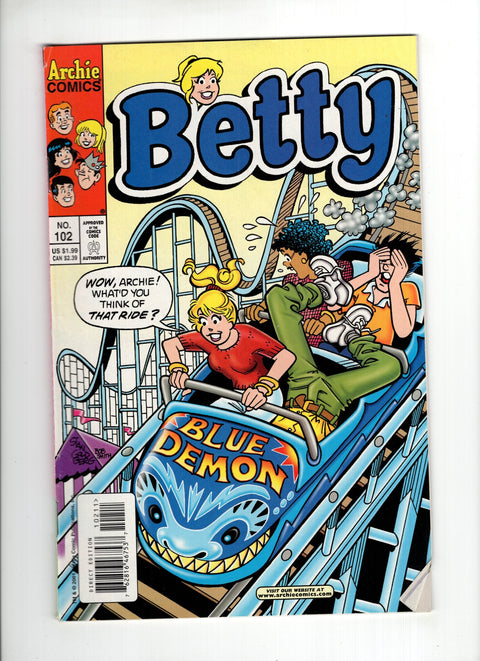 Betty #102B (2001) Newsstand Archie Comic Publications 2001