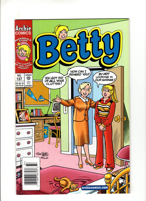 Betty #137B (2004) Newsstand  Archie Comic Publications 2004