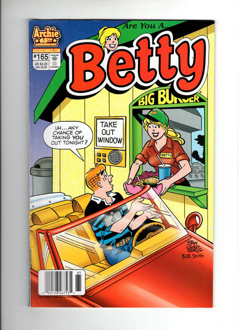 Betty #165B (2007) Newsstand Archie Comic Publications 2007