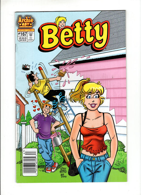 Betty #167B (2007) Newsstand Archie Comic Publications 2007