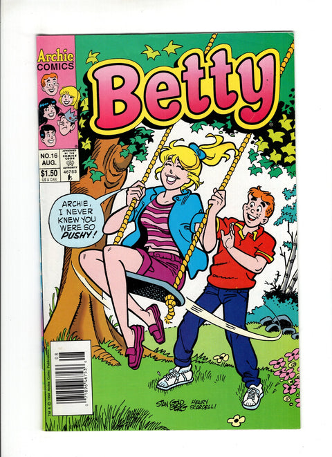 Betty #16B (1994) Newsstand Archie Comic Publications 1994
