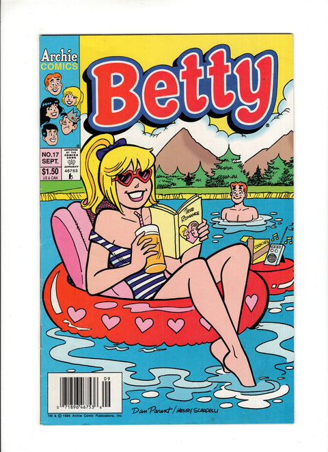 Betty #17B (1994) Newsstand Archie Comic Publications 1994