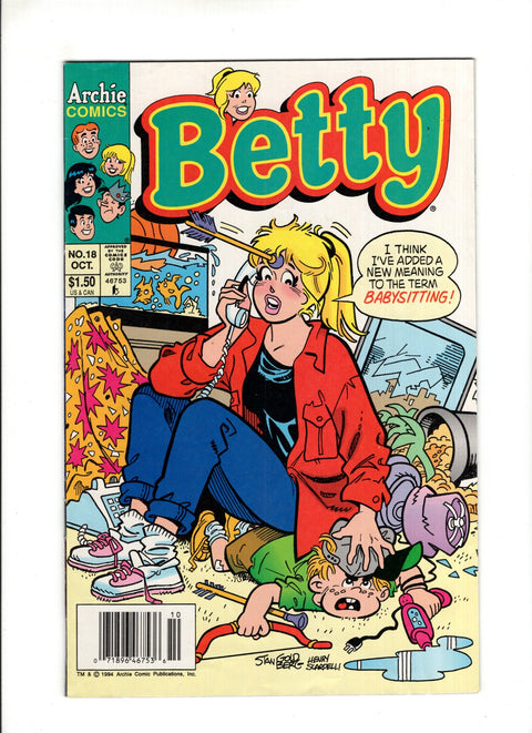 Betty #18B (1994) Newsstand Archie Comic Publications 1994