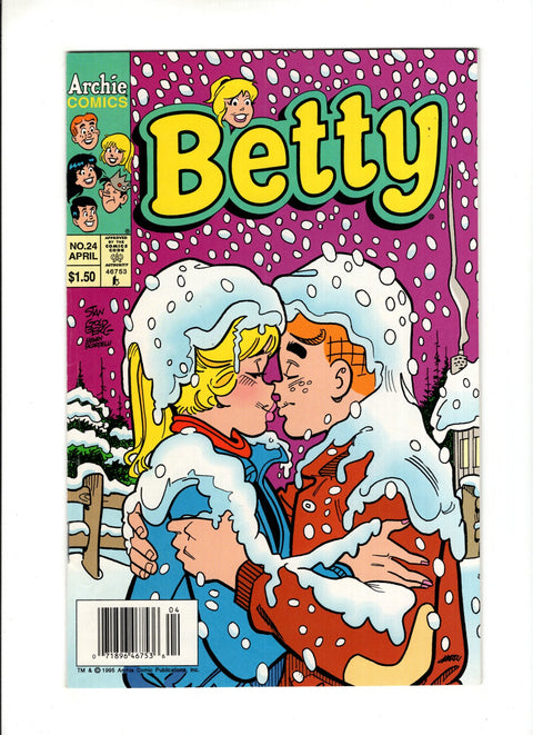Betty #24B (1995) Newsstand Archie Comic Publications 1995