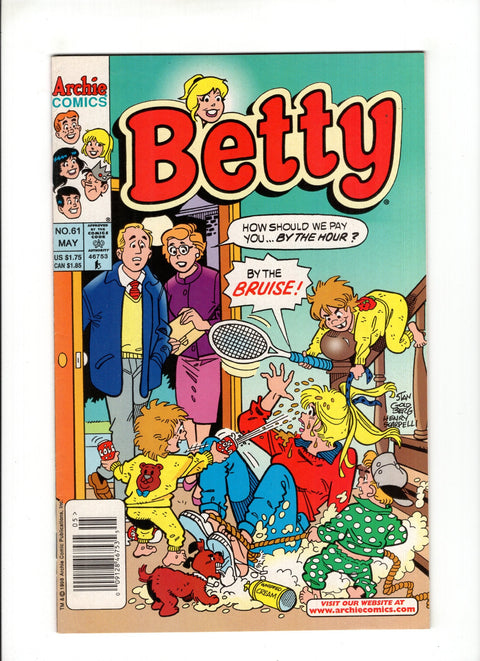 Betty #61B (1998) Newsstand Archie Comic Publications 1998