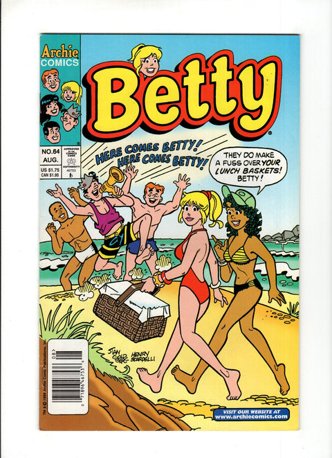 Betty #64B (1998) Newsstand Archie Comic Publications 1998