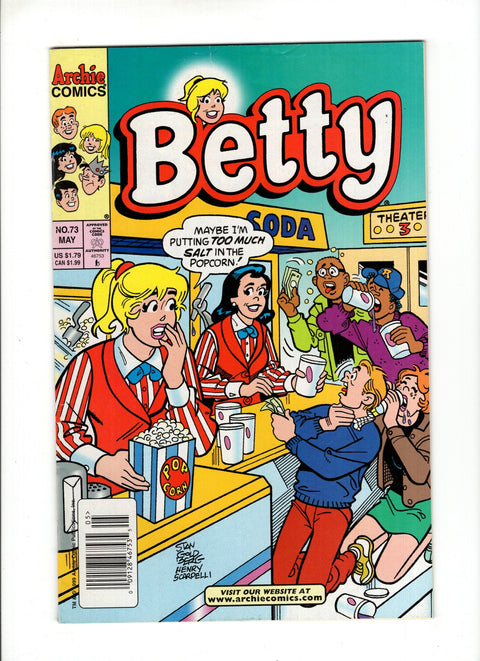 Betty #73B (1999) Newsstand Archie Comic Publications 1999