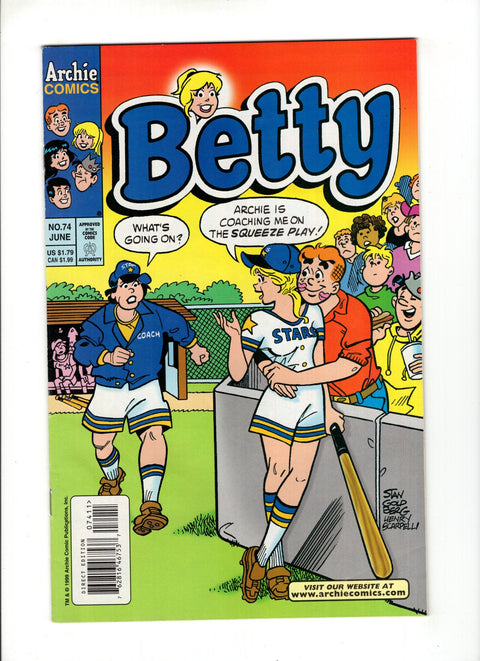 Betty #74B (1999) Newsstand Archie Comic Publications 1999