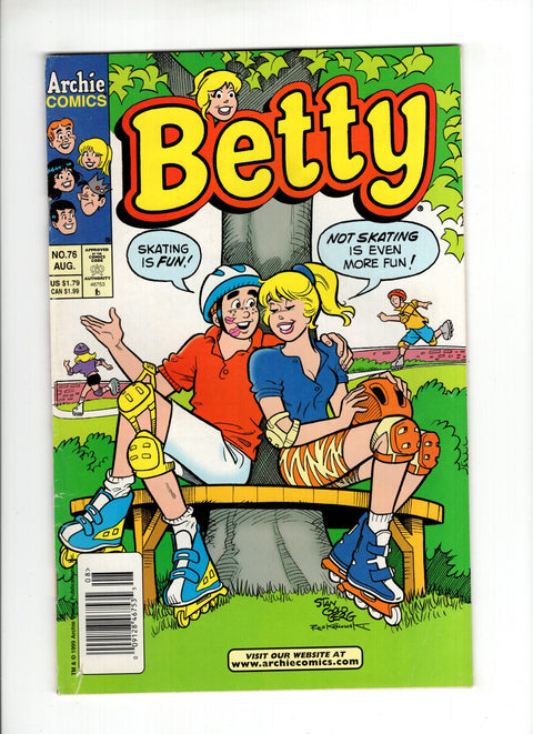 Betty #76B (1999) Newsstand Archie Comic Publications 1999