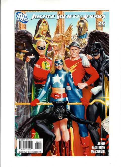 Justice Society of America, Vol. 3 #26A (2009) DC Comics 2009