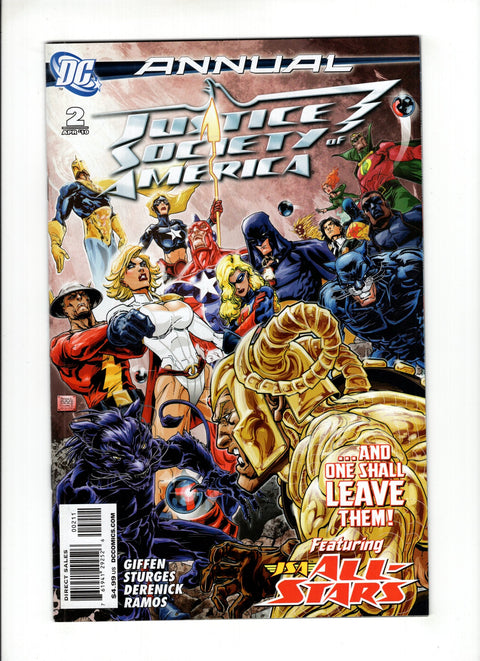 Justice Society of America, Vol. 3 Annual #2 (2010) DC Comics 2010