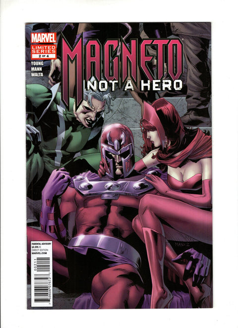 Magneto: Not a Hero #2A (2011) Marvel Comics 2011