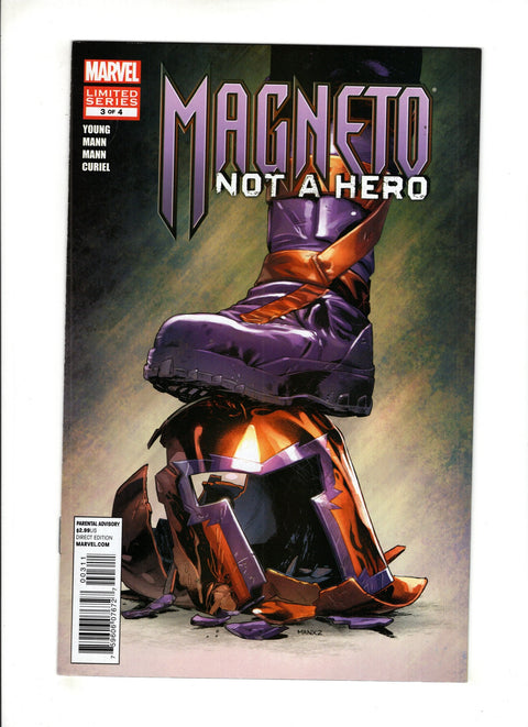 Magneto: Not a Hero #3A (2012) Marvel Comics 2012