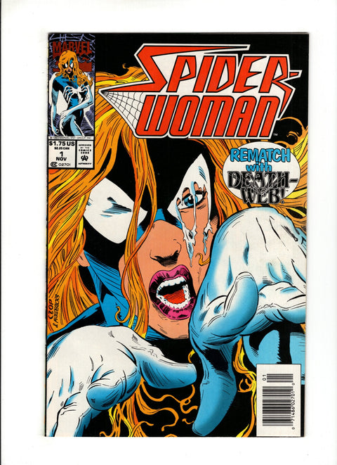 Spider-Woman, Vol. 2 #1B (1993) Newsstand Marvel Comics 1993