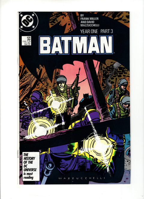 Batman, Vol. 1 #406A (1987)   DC Comics 1987