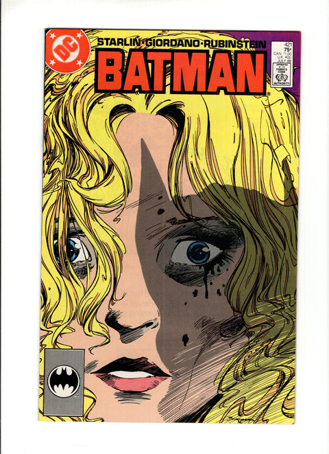 Batman, Vol. 1 #421A (1988)   DC Comics 1988