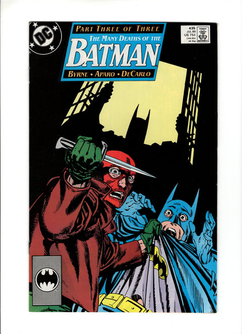 Batman, Vol. 1 #435A (1989)   DC Comics 1989