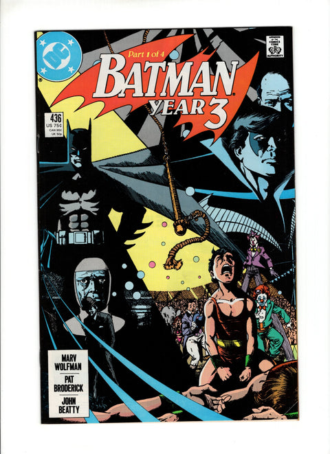 Batman, Vol. 1 #436A (1989) 1st Tim Drake 1st Tim Drake DC Comics 1989