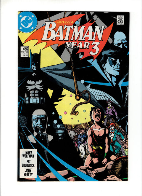 Batman, Vol. 1 #436A (1989) 1st Tim Drake 1st Tim Drake DC Comics 1989