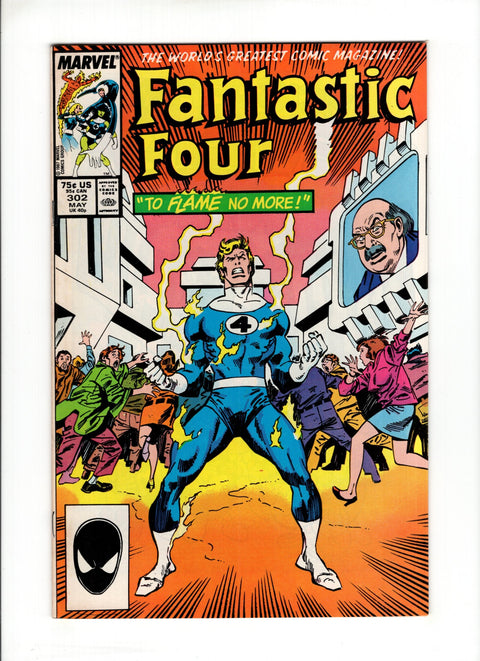 Fantastic Four, Vol. 1 #302A (1987) Marvel Comics 1987