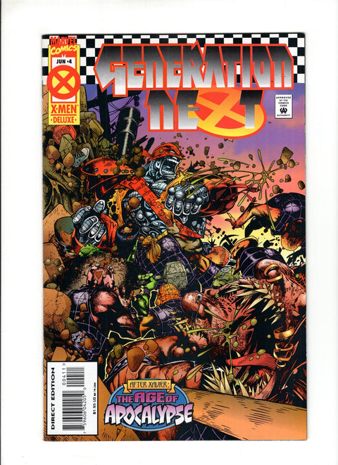 Generation Next #4A (1995) Marvel Comics 1995