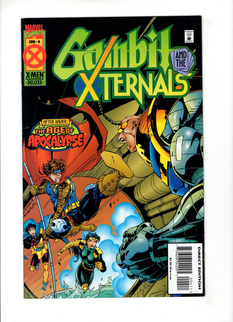 Gambit and the X-Ternals #4A (1995) Marvel Comics 1995