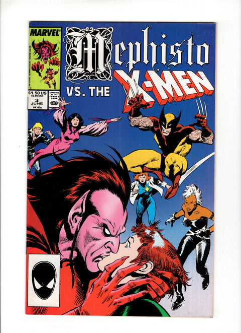 Mephisto vs #3A (1987) Marvel Comics 1987