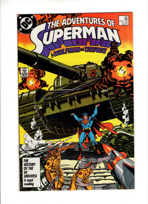 Adventures of Superman, Vol. 1 #427A (1987) DC Comics 1987