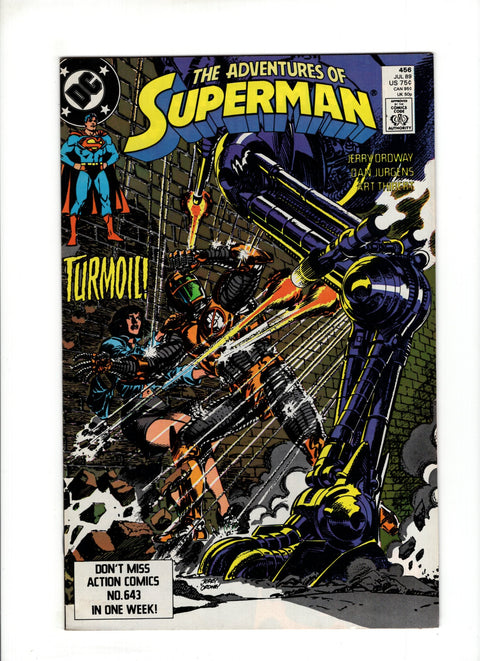 Adventures of Superman, Vol. 1 #456A (1989)   DC Comics 1989
