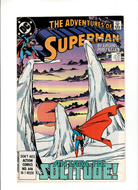Adventures of Superman, Vol. 1 #459A (1989) DC Comics 1989