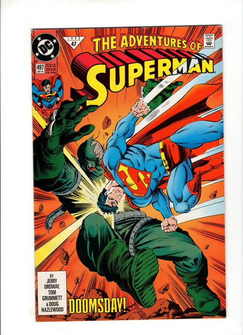 Adventures of Superman, Vol. 1 #497A (1992)   DC Comics 1992