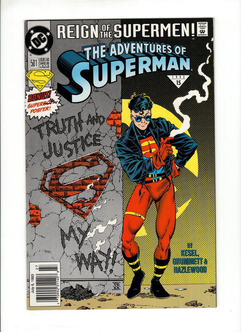 Adventures of Superman, Vol. 1 #501B (1993)   DC Comics 1993