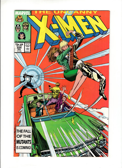 Uncanny X-Men, Vol. 1 #224A (1987) Marvel Comics 1987