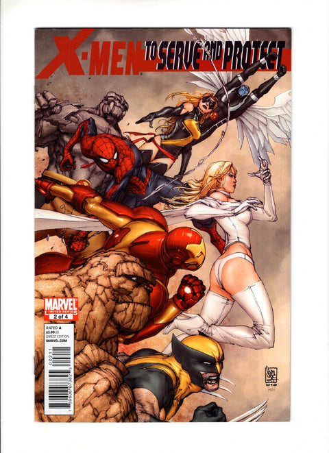 X-Men: To Serve and Protect #2A (2010) Marvel Comics 2010