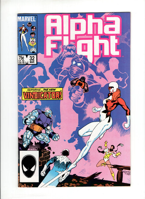 Alpha Flight, Vol. 1 #32A (1986) Marvel Comics 1986