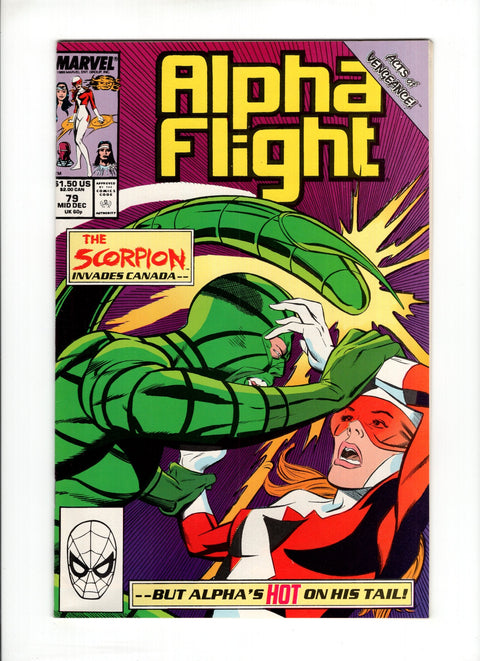 Alpha Flight, Vol. 1 #79A (1989)   Marvel Comics 1989