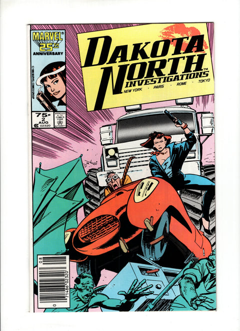Dakota North #2C (1986) CPV Marvel Comics 1986