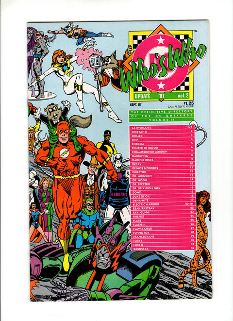 Who's Who: Update '87 #2A (1987)   DC Comics 1987