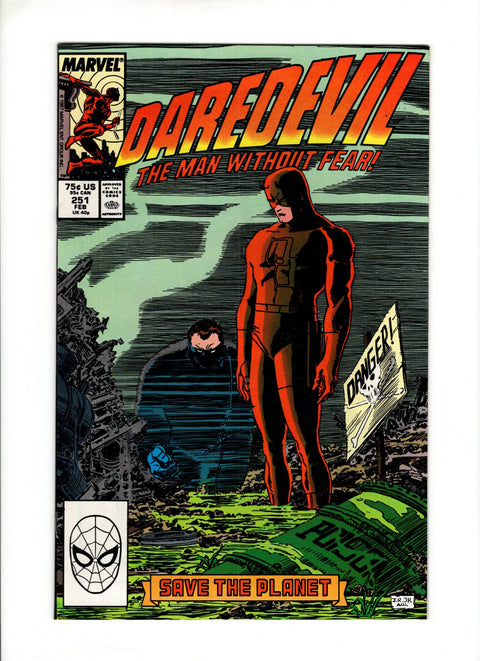 Daredevil, Vol. 1 #251A (1988)   Marvel Comics 1988