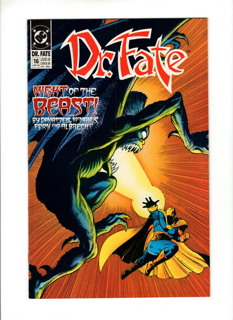 Dr. Fate, Vol. 2 #16 (1990) DC Comics 1990
