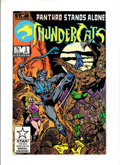 Thundercats #3A (1986) Marvel Comics 1986