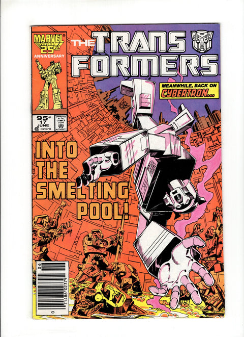 Transformers (Marvel) #17C (1986) CPV Marvel Comics 1986