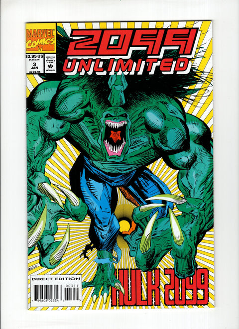 2099 Unlimited #3A (1993)   Marvel Comics 1993