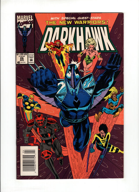 Darkhawk, Vol. 1 #26B (1993) Newsstand Marvel Comics 1993