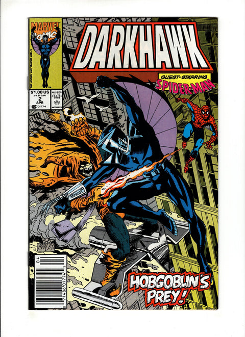 Darkhawk, Vol. 1 #2B (1991) Newsstand Marvel Comics 1991